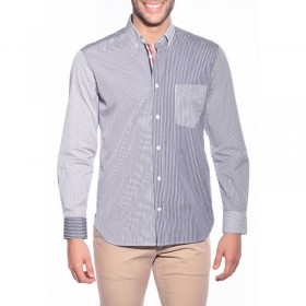 copy of Striped patchwork shirt