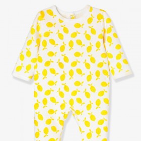 Set of 2 pajamas baby fleece pressure